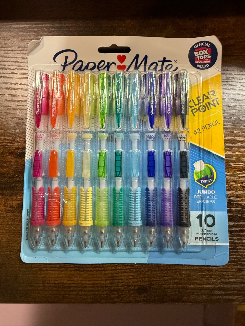 Paper Mate Clear Point #2 Mechanical Pencils - Multicolor (10 Pack)